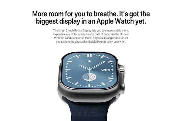 [Tin công nghệ mới] Đây sẽ là diện mạo của Apple Watch Pro sắp ra mắt?