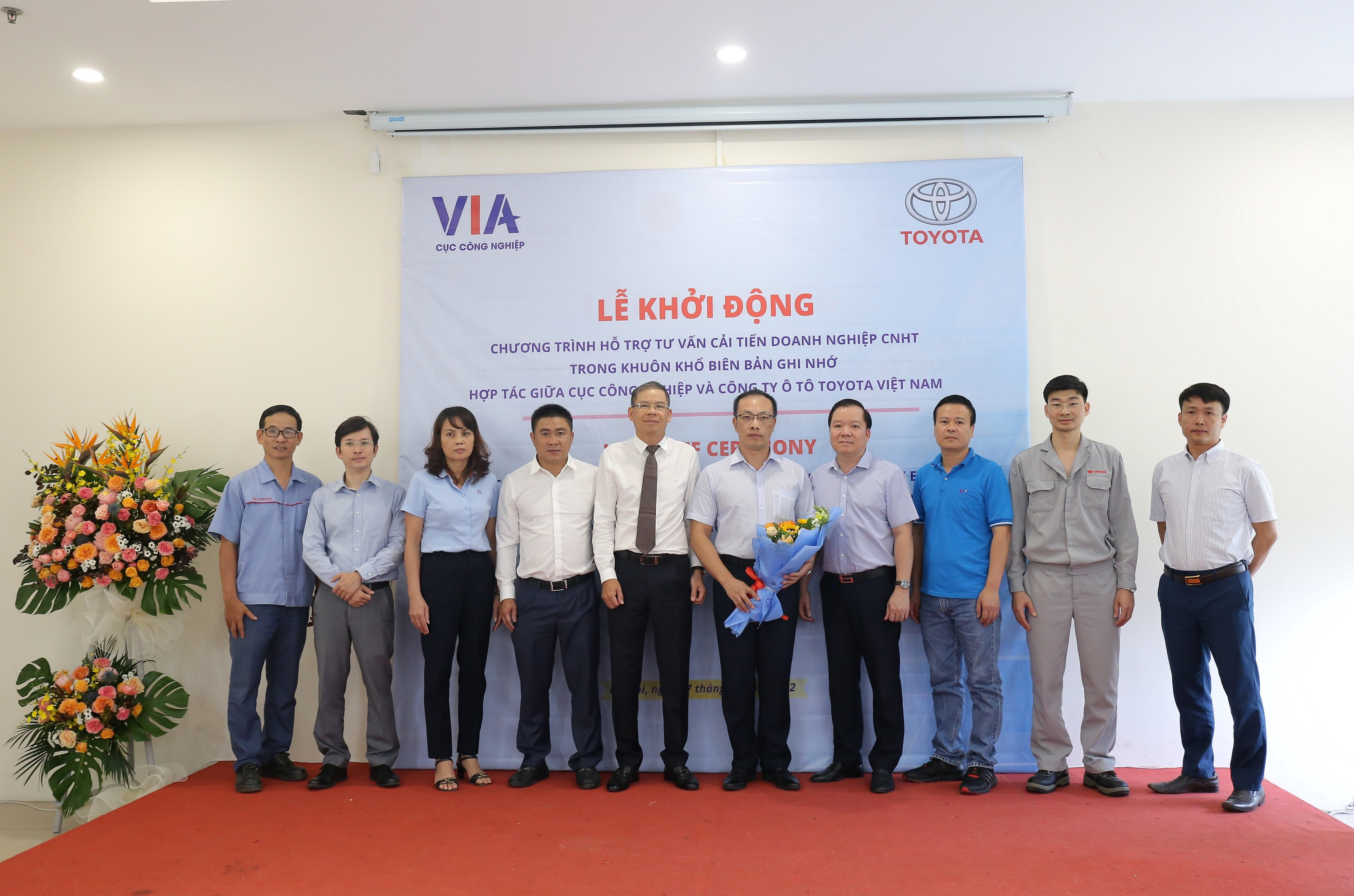 Toyota Việt Nam hỗ trợ 4 doanh nghiệp dập, đúc, nhựa và cao su nâng cao năng lực