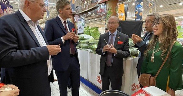 Vietnamese rice enters French supermarkets