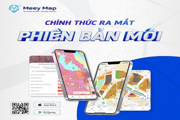 Meey Map ra mắt phiên bản mới thêm tính năng tra cứu thuận tiện