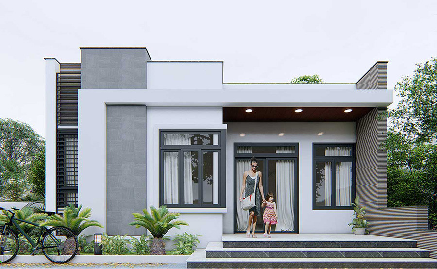 Những mẫu nhà cấp 4 dưới 500 triệu vừa sang chảnh vừa tiện nghi