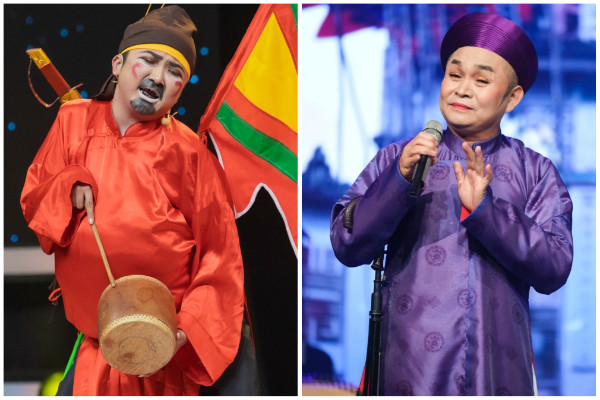 Sỹ Luân gây thích thú khi hoá thân thành NSƯT Xuân Hinh