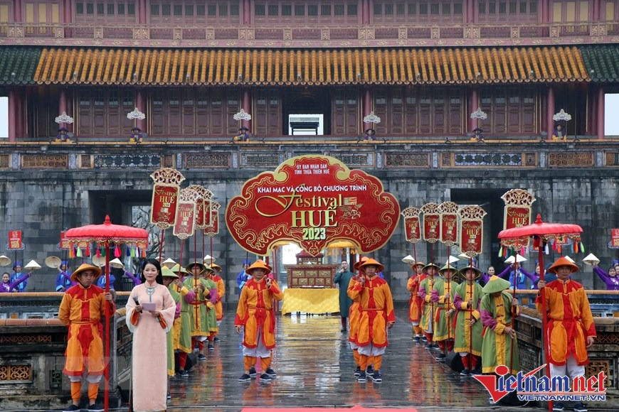Hue Festival 2023 opens with reenactment of Ban Soc ceremony