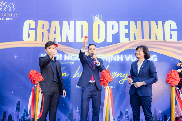 Sky Realty Phú Quốc khai trương văn phòng mới tại trung tâm đảo Ngọc