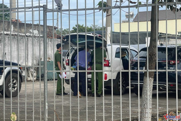 Hàng chục cảnh sát khám xét trung tâm đăng kiểm ở Đồng Nai