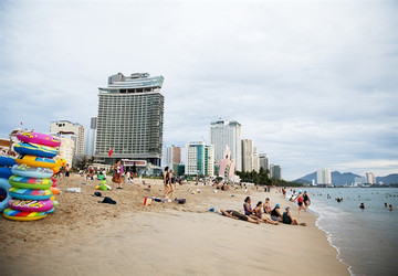 Coastal development in central Vietnam limits public access to beaches
