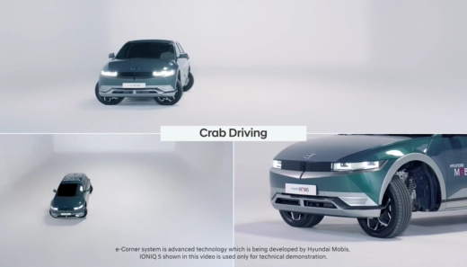 Hyundai Ioniq 5 trình diễn công nghệ 'đi ngang như cua'