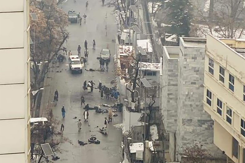 Nổ lớn gần trụ sở Bộ Ngoại giao Afghanistan, nhiều người tử vong