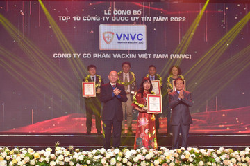 VNVC được vinh danh vì nỗ lực bao phủ vắc xin, bảo vệ cộng đồng