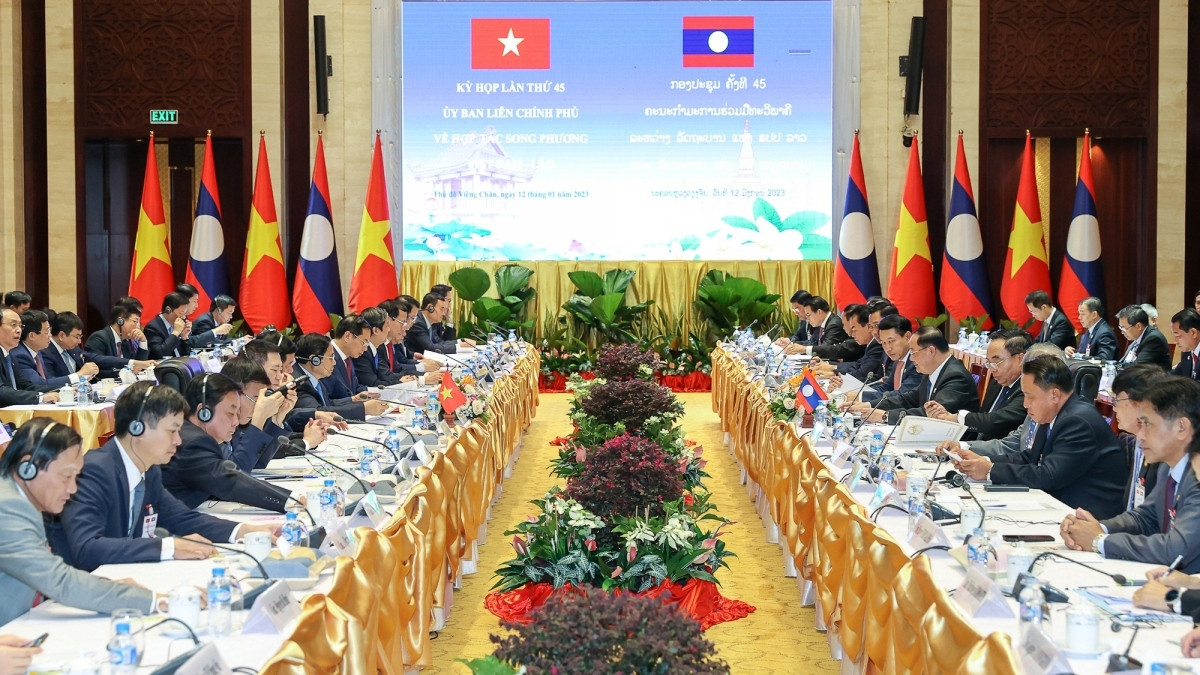 Vietnam and Laos vow to increase bilateral trade by 15% in 2023