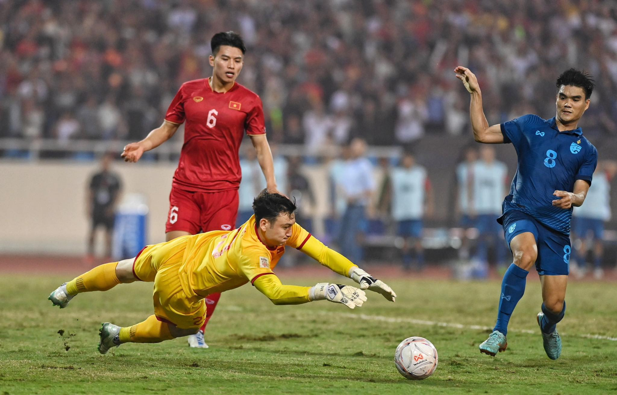 เวียดนาม 2-2 ไทย ฟุตบอลเอเอฟเอฟ คัพ 2022 รอบสุดท้าย เลกแรก