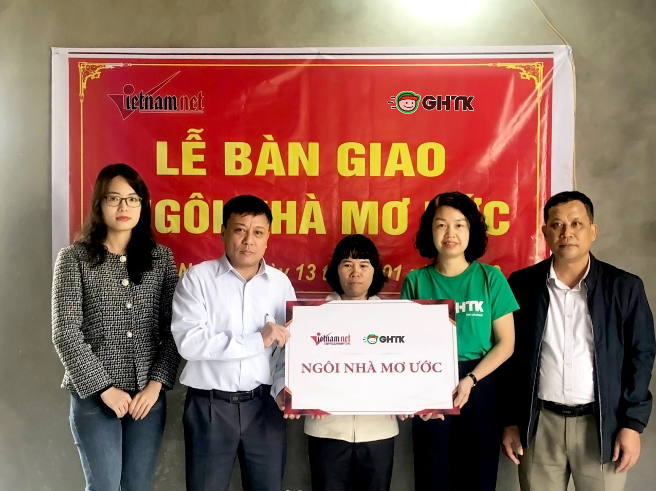 Trao tặng Ngôi nhà mơ ước đến gia đình nghèo ở Hưng Yên