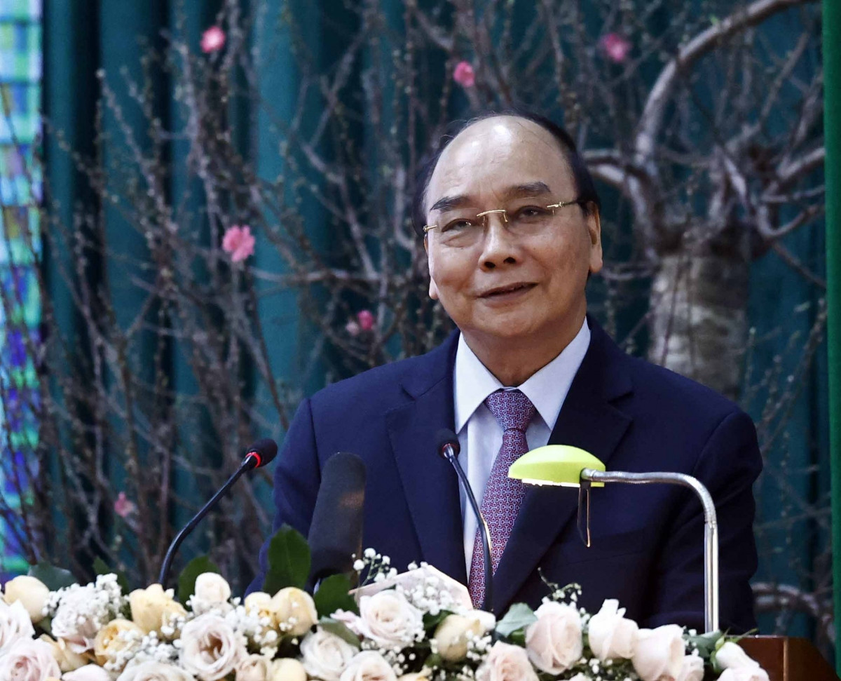 chu tich nuoc kiem tra cong tac san sang chien dau cua bo doi bien phong Dak lak hinh anh 2