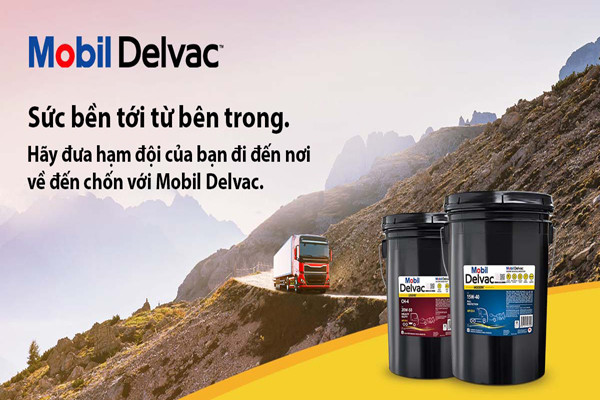 Dầu nhớt Mobil Delvac thay ‘áo mới’