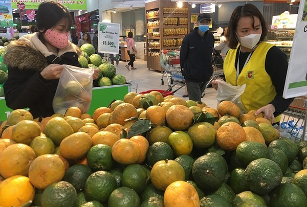 Vietnamese products hold firm position in domestic market hinh anh 1