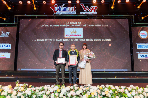 Tập đoàn Đông Dương đạt Top 500 Doanh nghiệp tư nhân lớn nhất Việt Nam