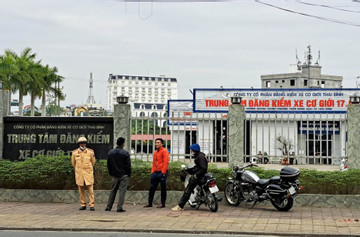 Khám xét 2 trung tâm đăng kiểm xe cơ giới ở Thái Bình