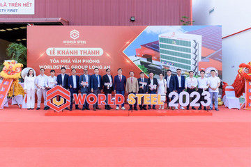 WorldSteel Group opens 2nd office building in Long An