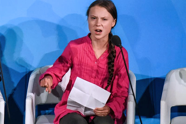 Bài phát biểu chấn động thế giới của 'người hùng môi trường' 16 tuổi