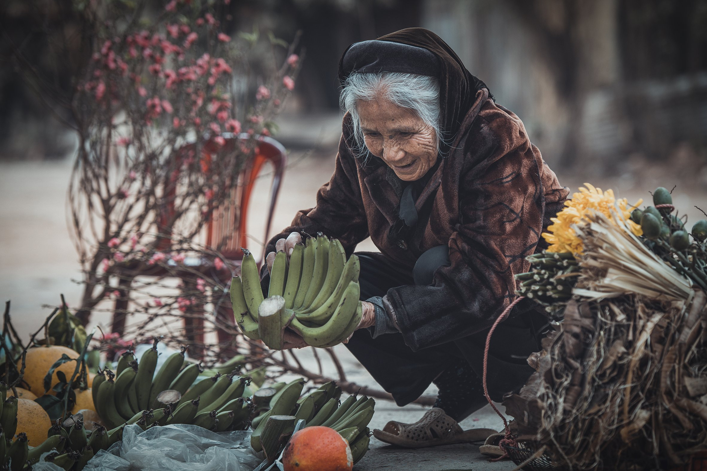 Chợ quê ngày cuối năm khiến ai cũng muốn về nhà ăn Tết