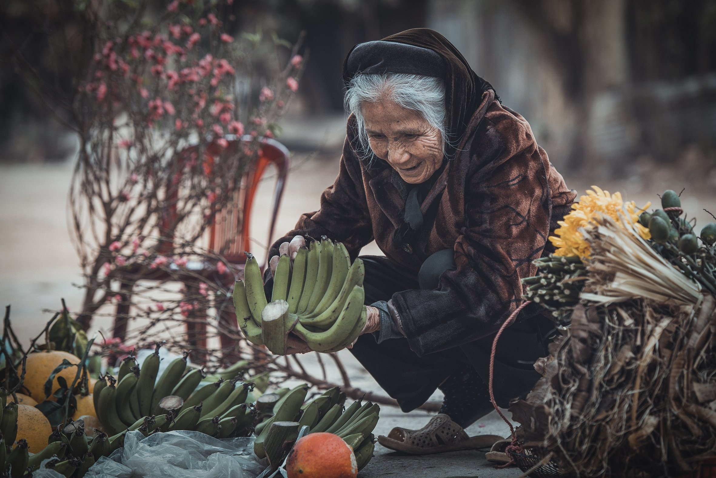 Chợ quê ngày cuối năm khiến ai cũng muốn về nhà ăn Tết