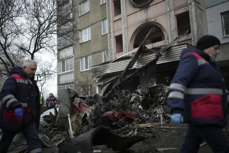 Ông Zelensky yêu cầu Ukraine điều tra vụ trực thăng rơi khiến Bộ trưởng Nội vụ thiệt mạng
