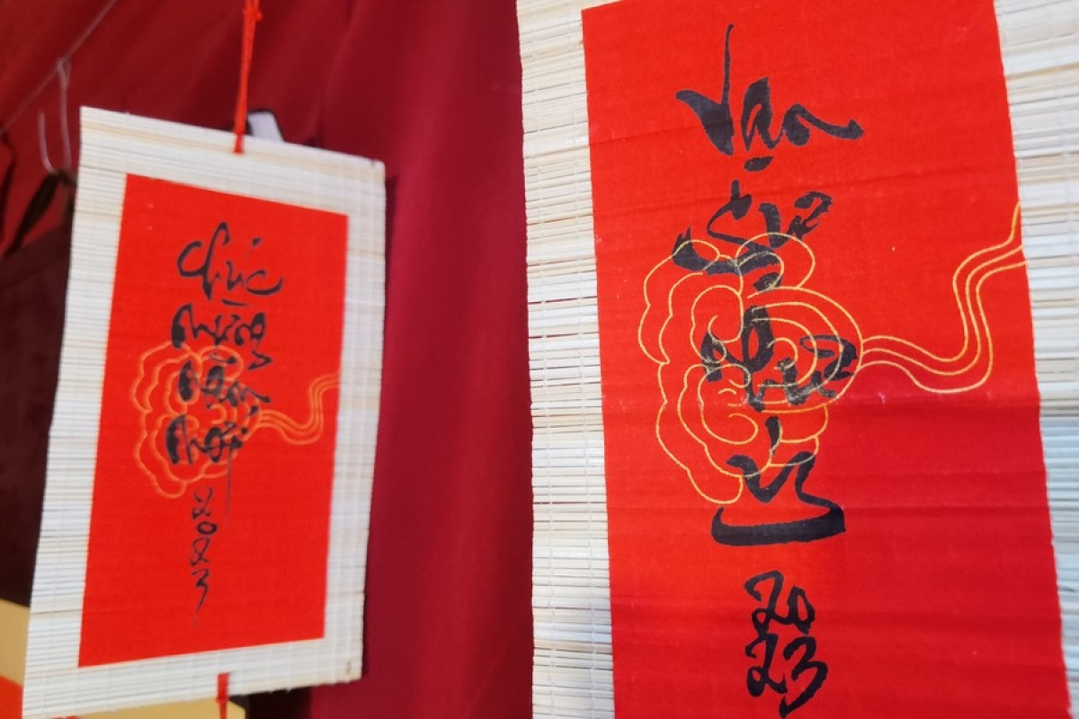 first foreign calligrapher joins vietnamese spring calligraphy festival picture 8