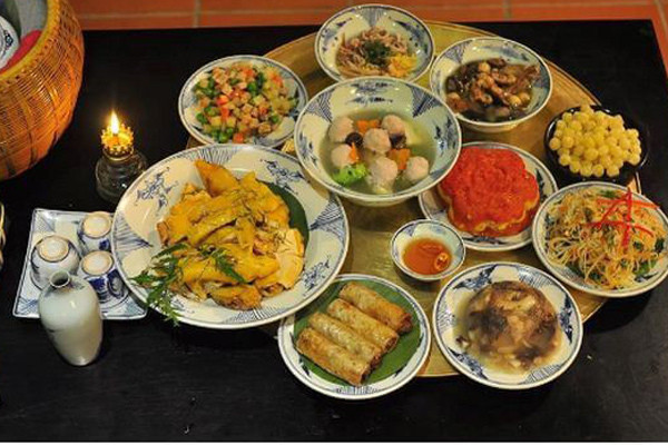 Gợi ý mâm cỗ cúng tất niên đơn giản, đầy đủ