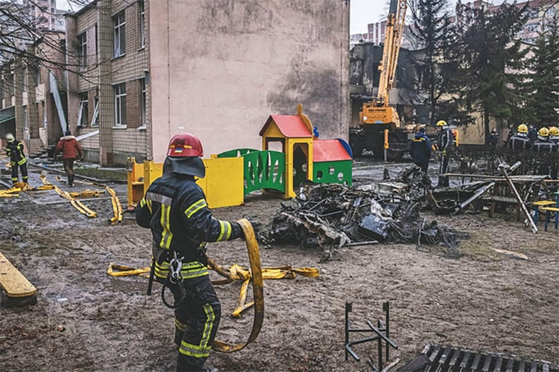 Ukraine tổn thất đến mức nào vì vụ trực thăng rơi khiến Bộ trưởng Nội vụ thiệt mạng?