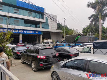 8 trung tâm đăng kiểm ở Hà Nội làm thêm đến hết ngày 29 Tết