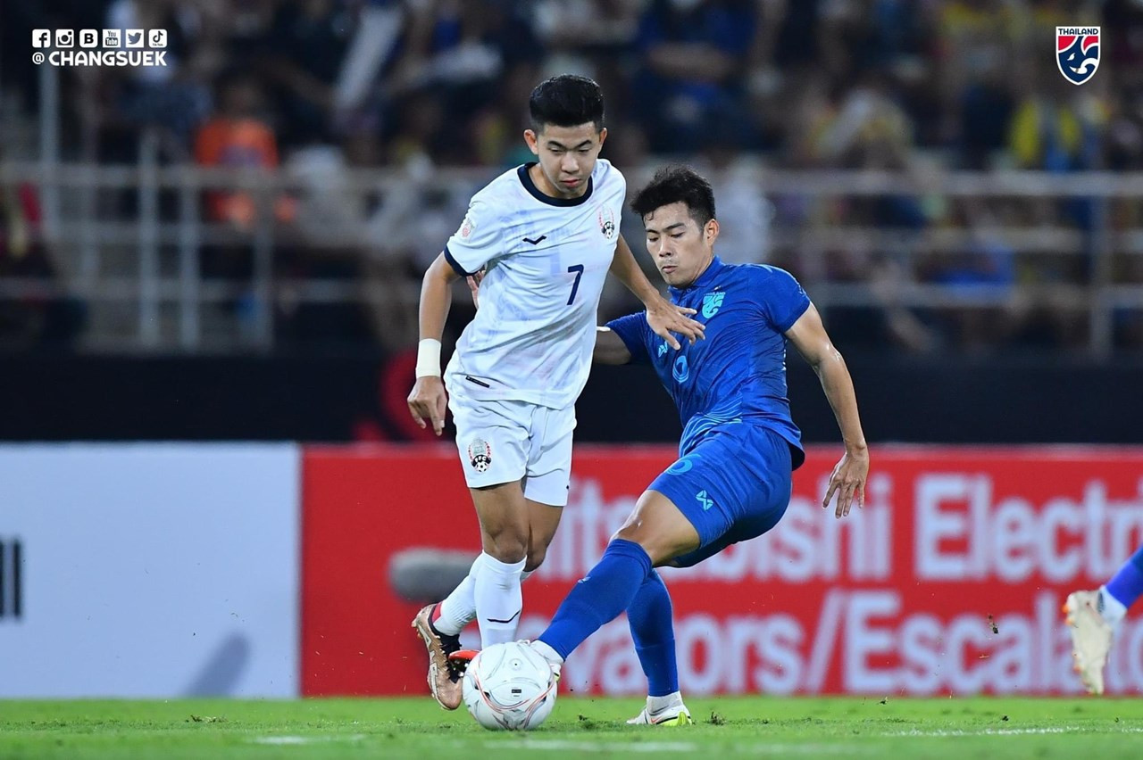 Video AFF Cup 2022 Thái Lan 3-1 Campuchia: Dangda bừng sáng
