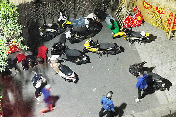 100 'quái xế' gây náo loạn đường phố ngày đầu năm mới ở TP.HCM