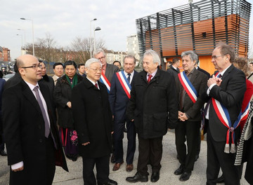 Thành phố nghĩa tình với phái đoàn Việt Nam tham gia đàm phán ở Paris