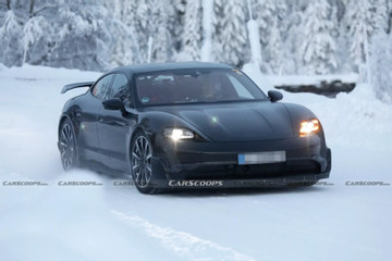 Porsche Taycan 1.000 mã lực lộ diện, tạo sức ép lên Tesla và Lucid