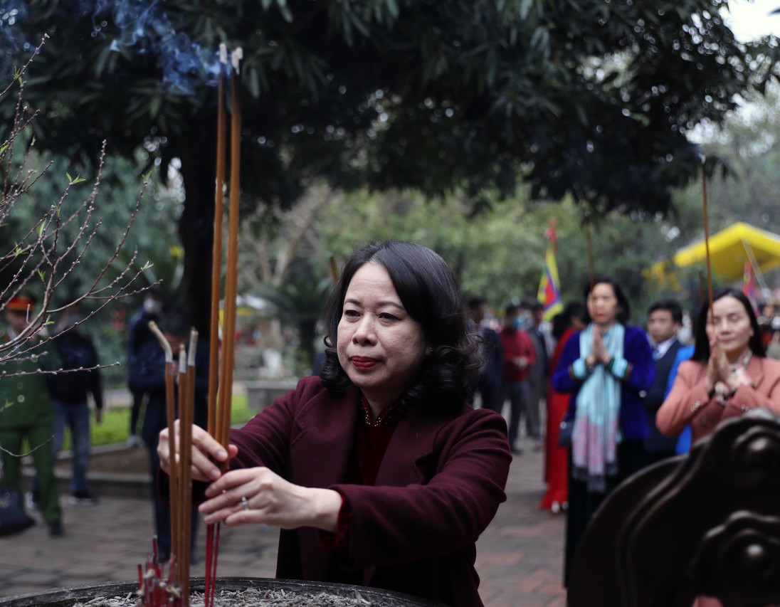 Quyền Chủ tịch nước Võ Thị Ánh Xuân: Sớm đưa Mê Linh lên TP trực thuộc Thủ đô