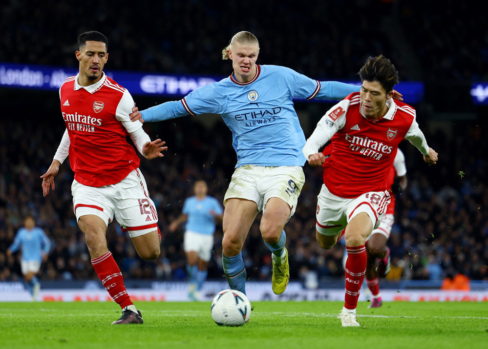 Kết quả bóng đá hôm nay 28/1: Man City loại Arsenal khỏi FA Cup