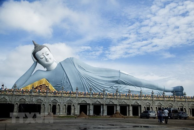 Soc Trang’s Khmer pagoda features giant Buddha statue