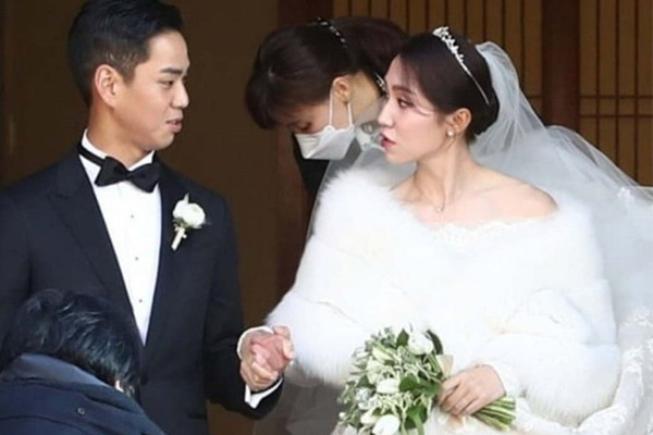 Đám cưới của nữ golf thủ gốc Hàn và con trai út nhà tài phiệt