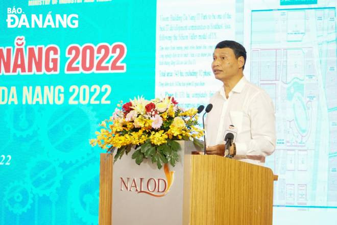 Phó Chủ tịch Thường trực UBND thành phố Hồ Kỳ Minh phát biểu tại hội nghị. Ảnh: QUỲNH TRANG