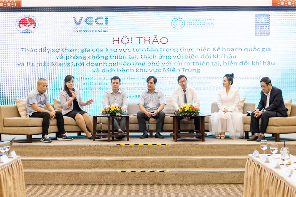 VCCI Đà Nẵng ra mắt mạng lưới doanh nghiệp ứng phó biến đổi khí hậu, thiên tai