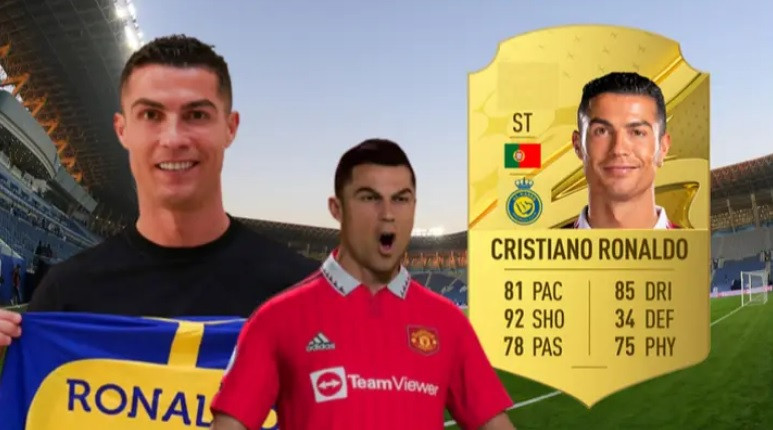 Ronaldo tụt hạng thấp nhất ở FIFA 23 sau khi chuyển đến Al