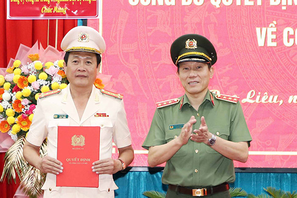 Đại tá Hồ Việt Triều làm Giám đốc Công an tỉnh Bạc Liêu
