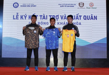 Tân binh Khánh Hoà nhận 'doping' đá V-League 2023