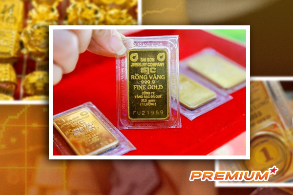 Giá vàng tăng 500 nghìn đồng/lượng từ sau Tết Nguyên đán