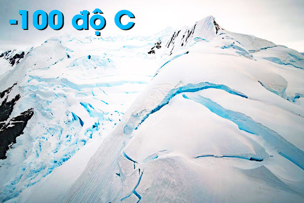 Khám phá nơi lạnh nhất trên Trái đất, nhiệt độ xuống gần -100 độ C