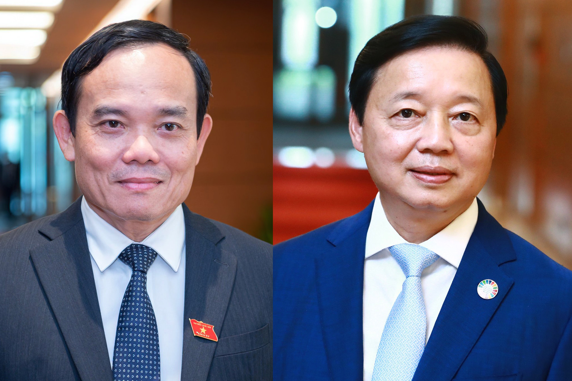 Trình Quốc hội phê chuẩn các ông Trần Hồng Hà, Trần Lưu Quang làm Phó Thủ tướng