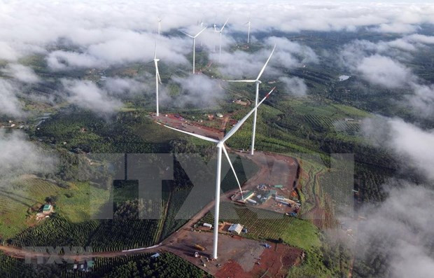 Work starts on 72.4 mln USD wind power plant in Dak Nong hinh anh 1