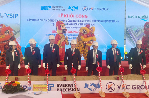 Nghệ An vào top 10 địa phương thu hút FDI lớn nhất cả nước