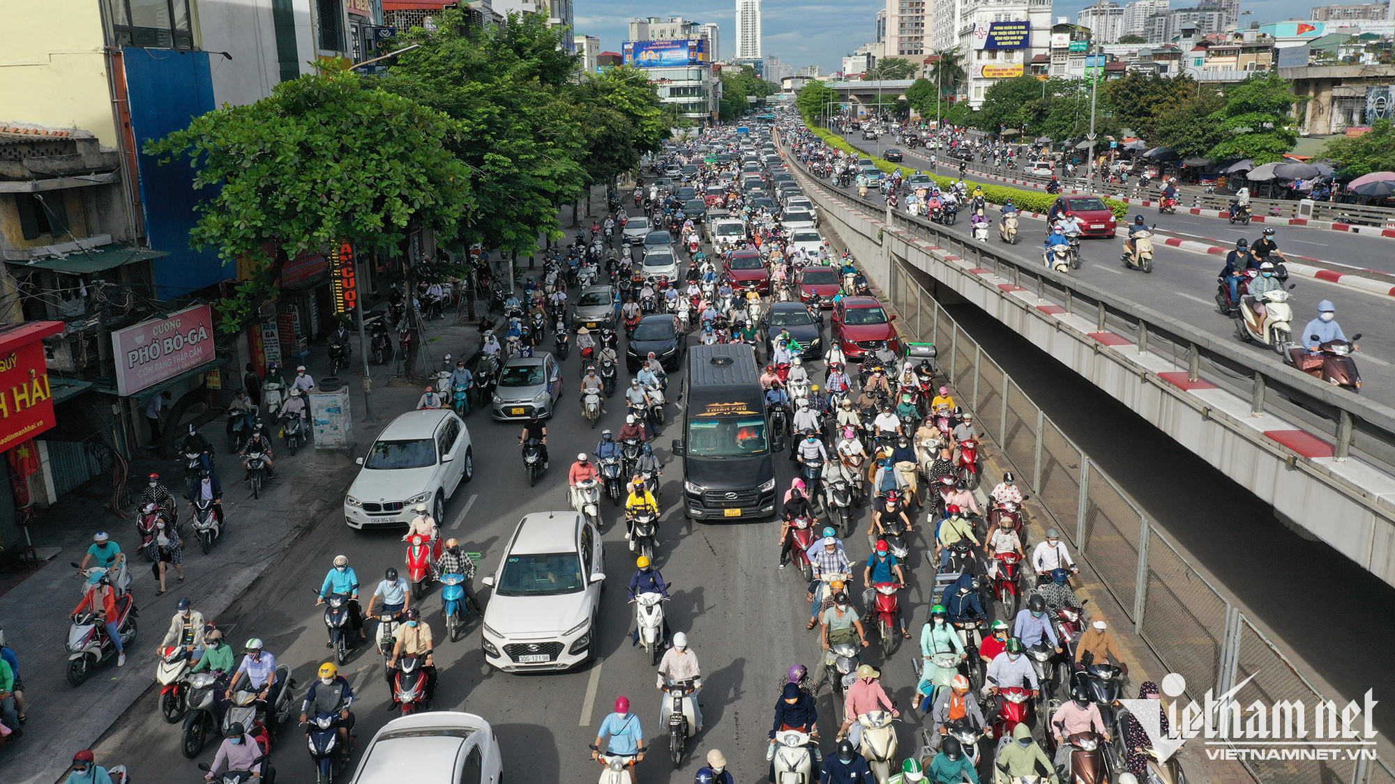Hà Nội thí điểm tổ chức lại giao thông nút Ngã Tư Sở từ 9/1