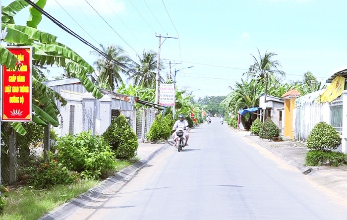 Bình Nhì phấn đấu về đích nông thôn mới nâng cao đúng kế hoạch